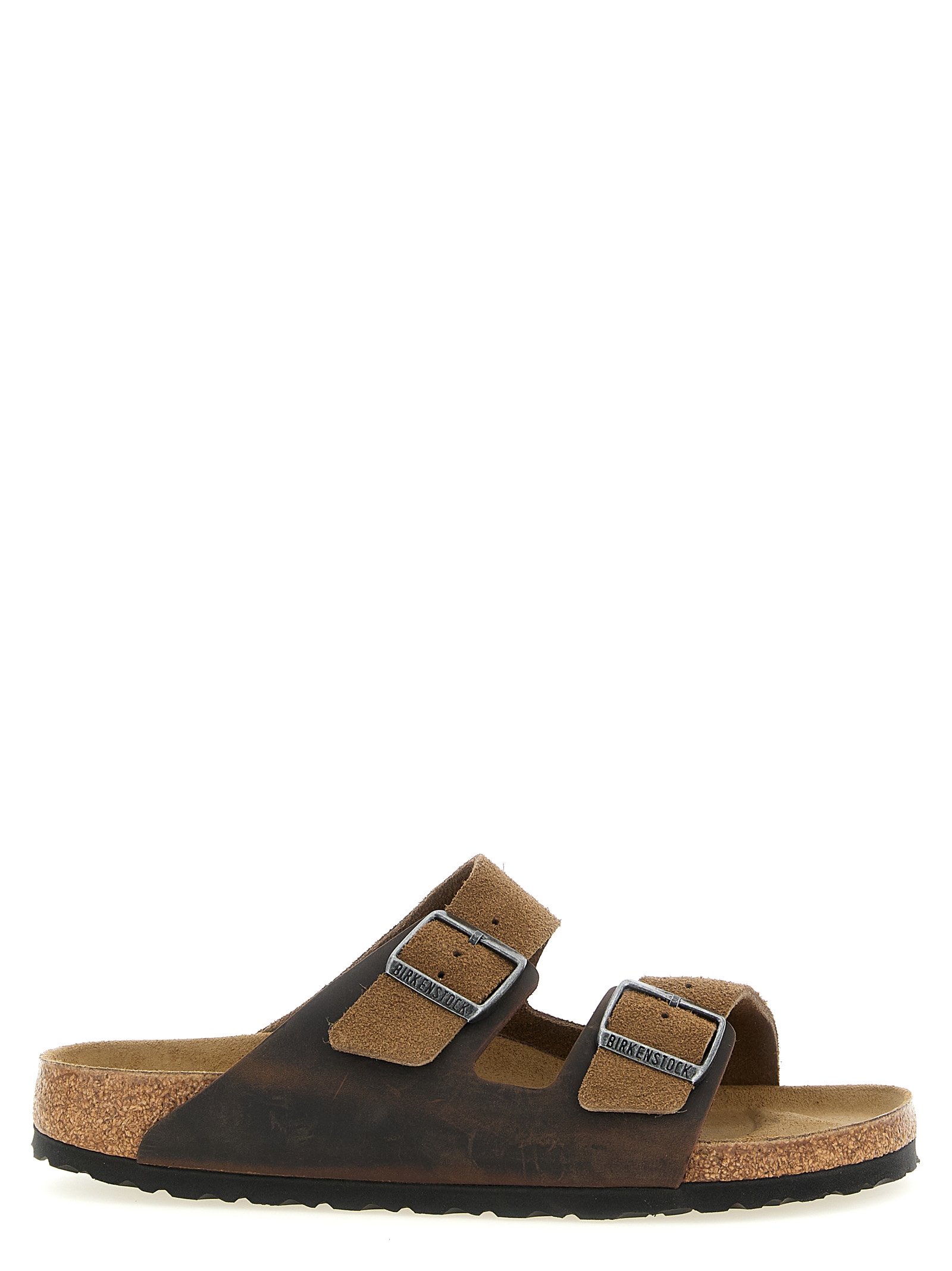 Arizona BS sandals Brown Calfskin Leather (bos Taurus) - Unisex