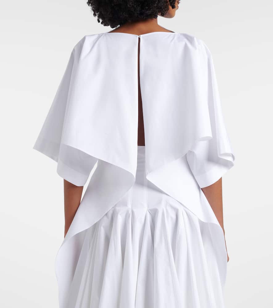 Moisson cotton poplin top
