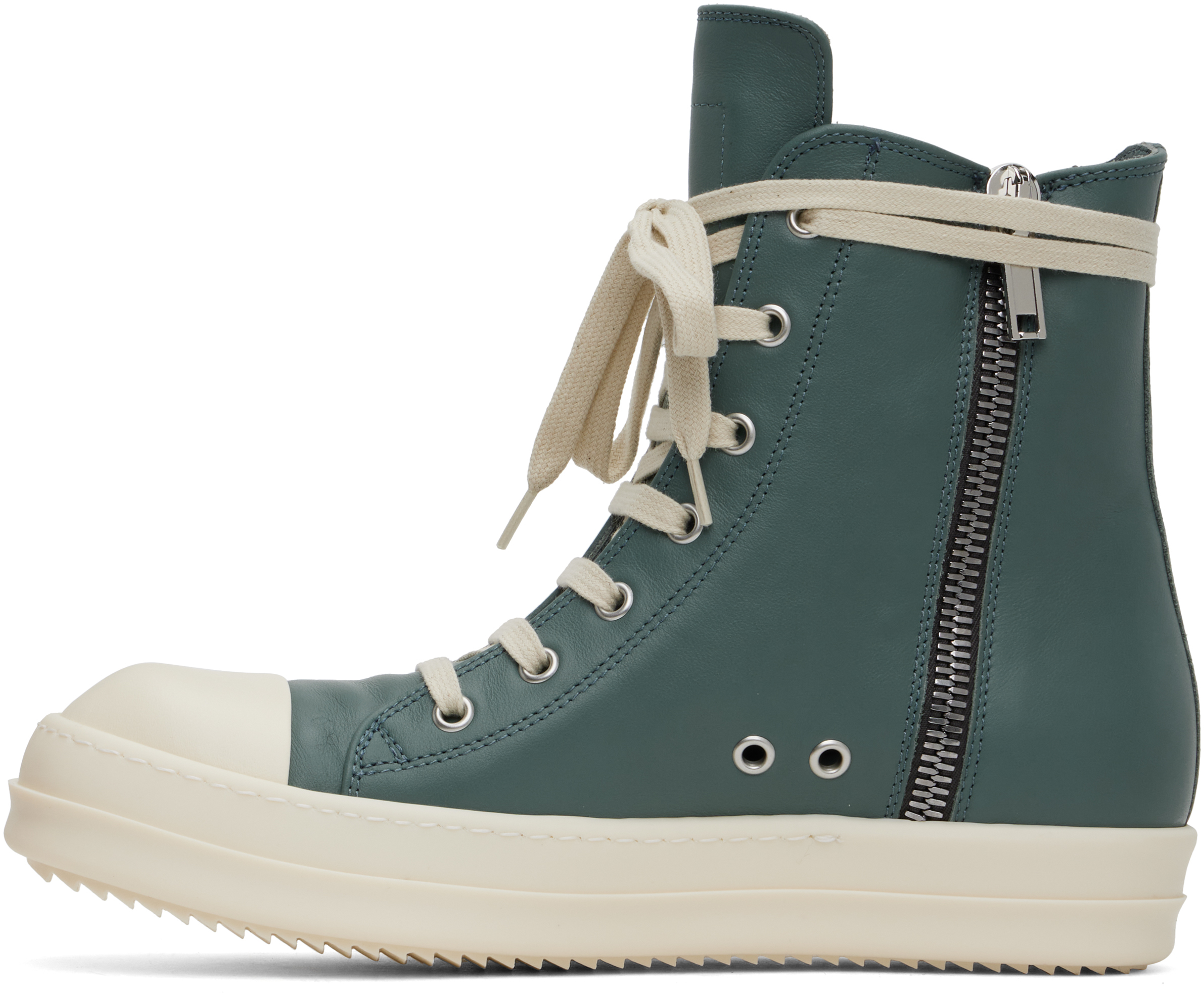 Rick Owens Blue Hollywood Sneakers