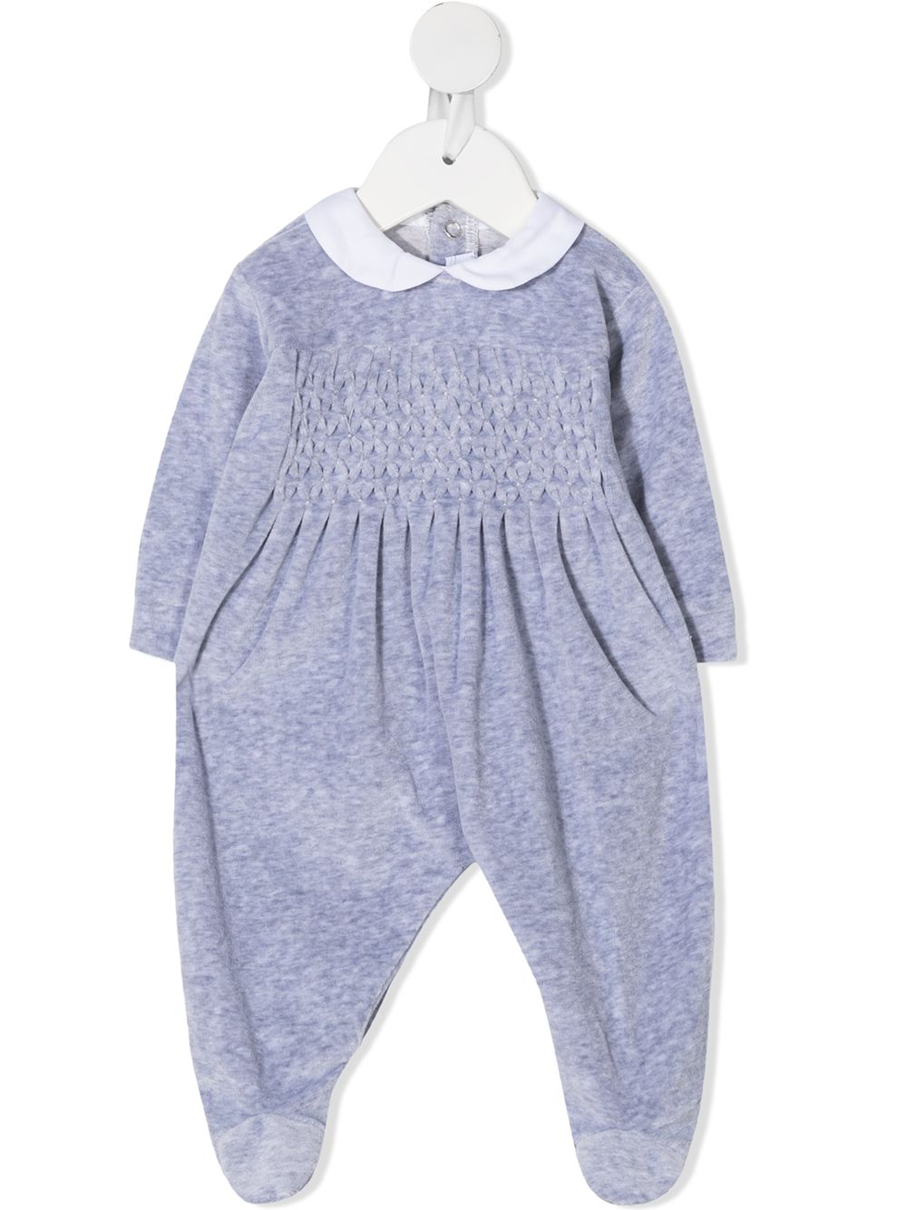 Diamond knit pattern pyjamas - Grey