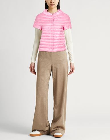 Woman Puffer Pink Size 2 Polyamide, Cotton, Acetate