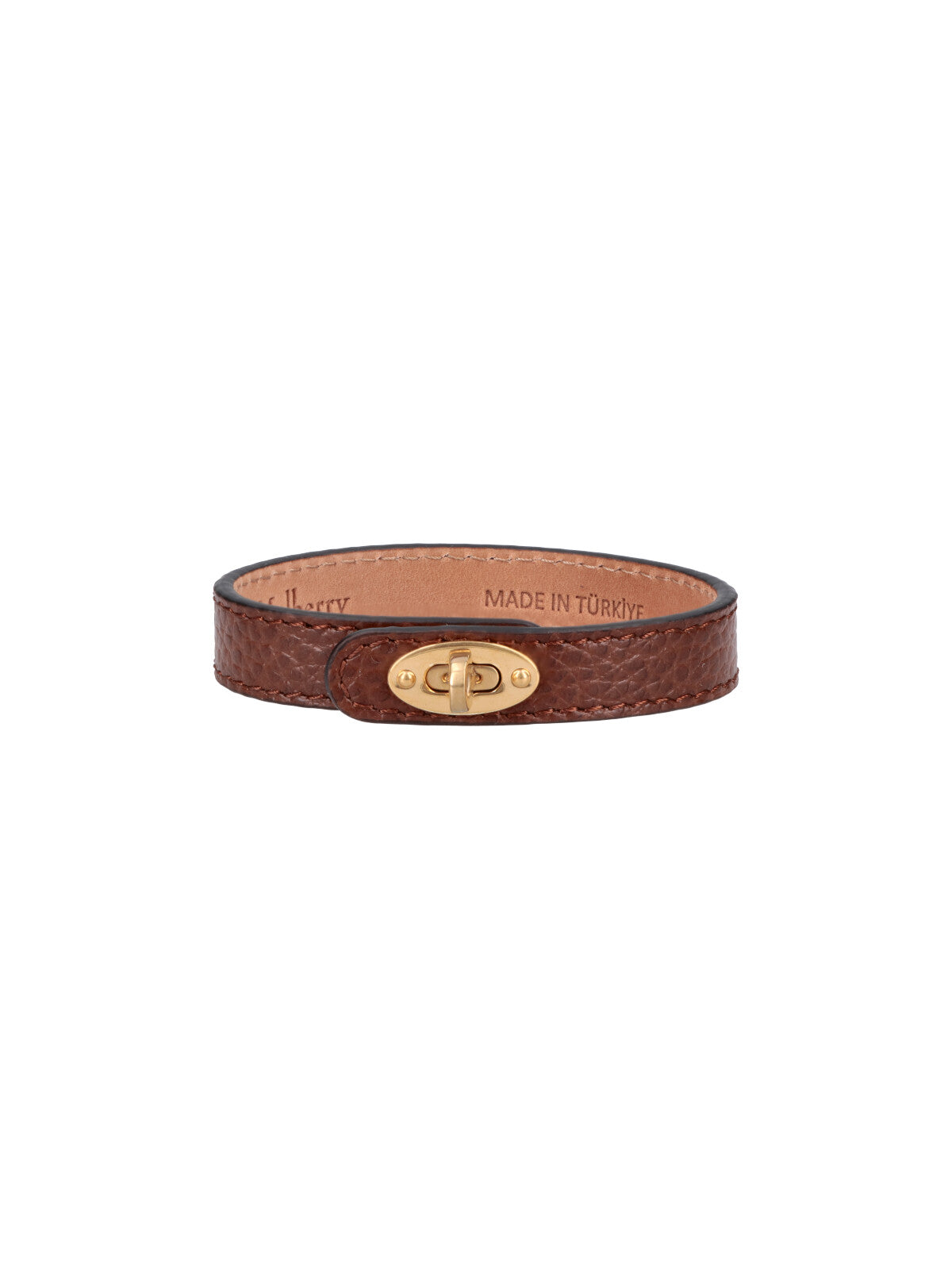 Bovine Leather and Brass Women's Accessory