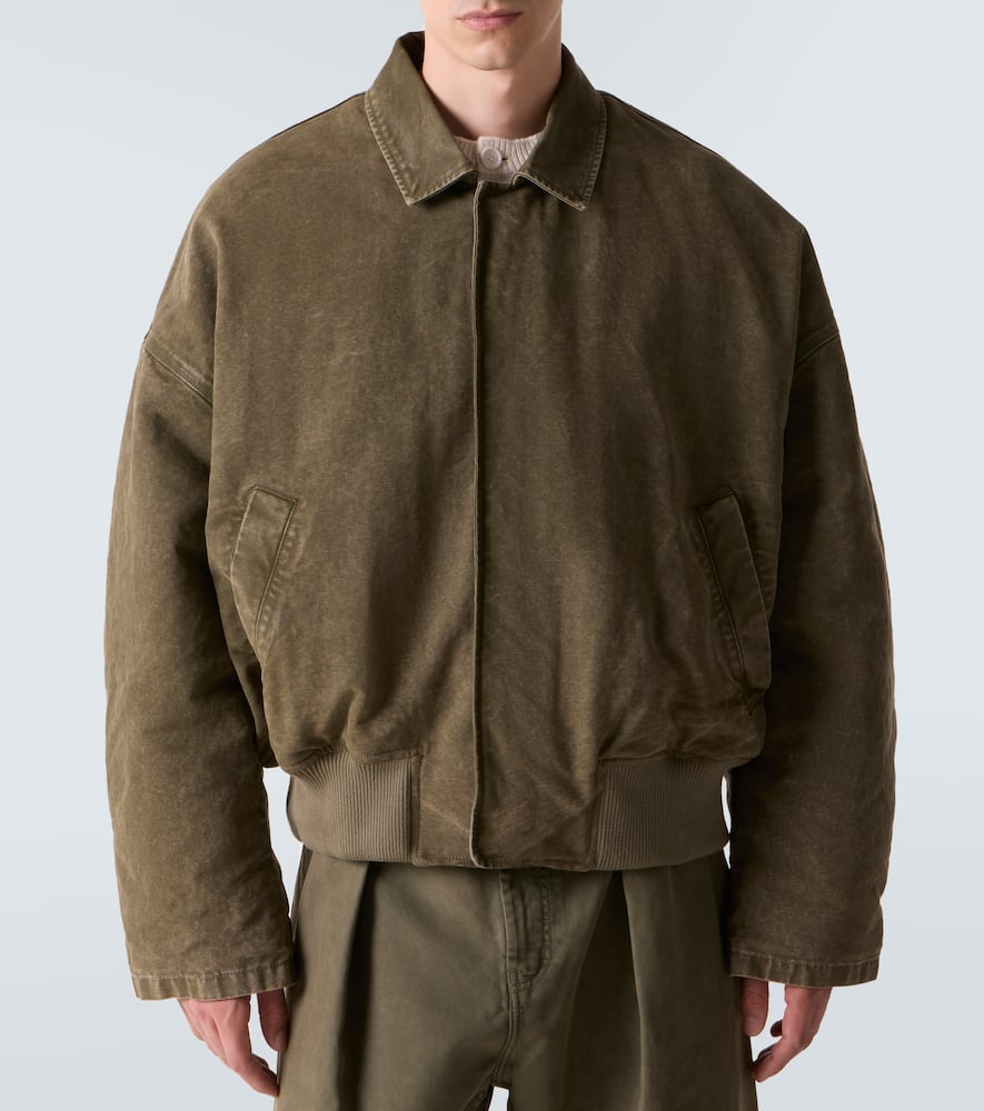 Cotton bomber jacket