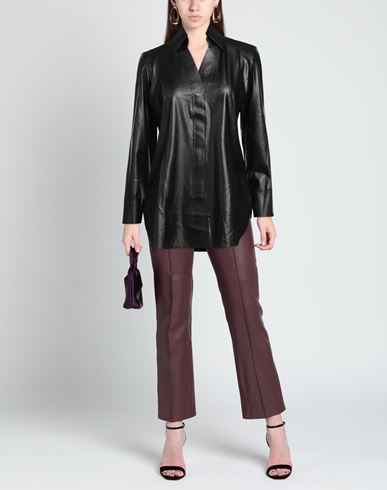 Woman Shirt Black Size 6 Polyamide, Elastane, Polyurethane