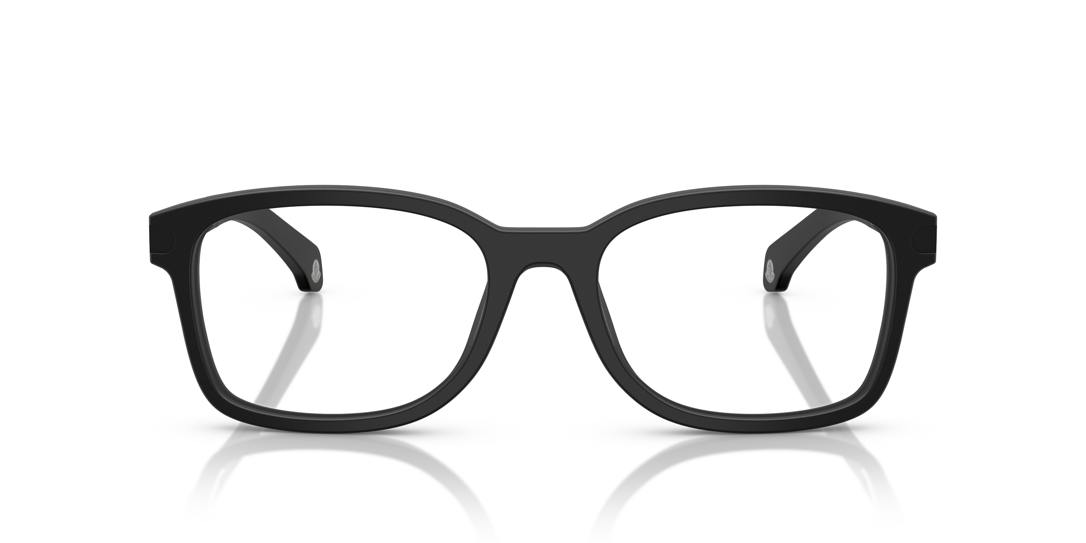 Moncler Unisex Moncler ME2006 3010 Optical frames Acetate Black Transparent Pillow Norma
