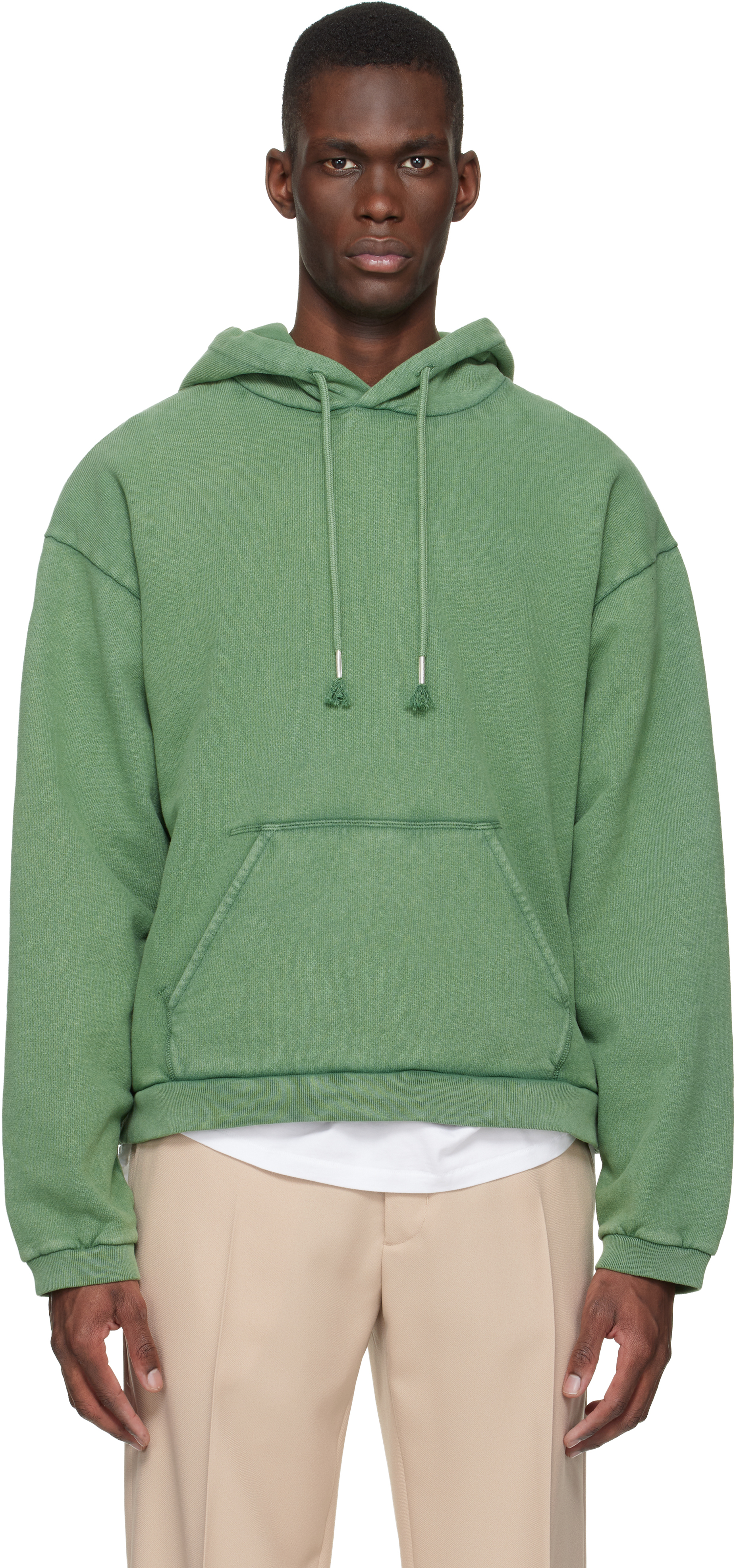 Green Logo Hoodie