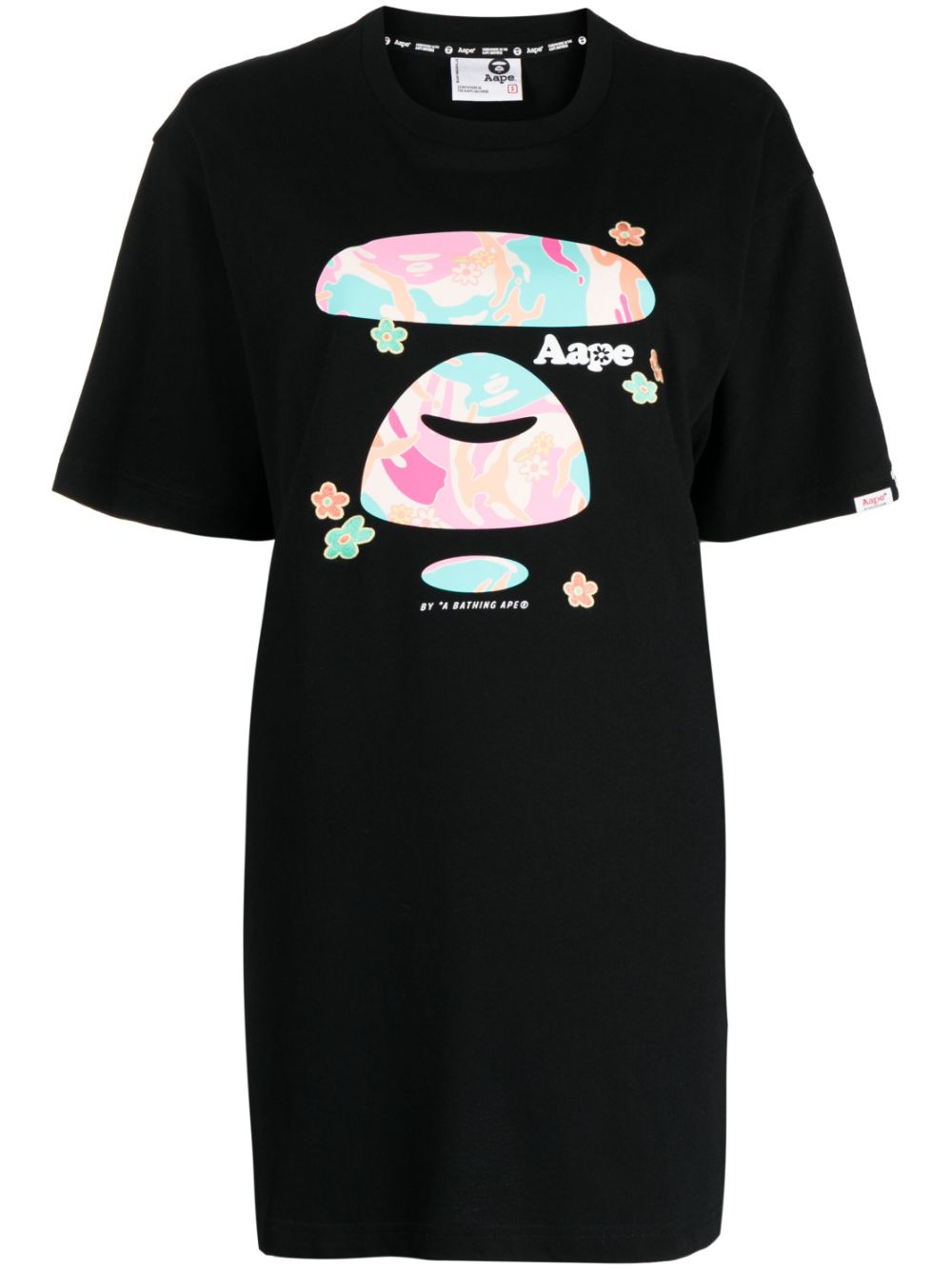 Logo-print cotton-jersey T-shirt - Black