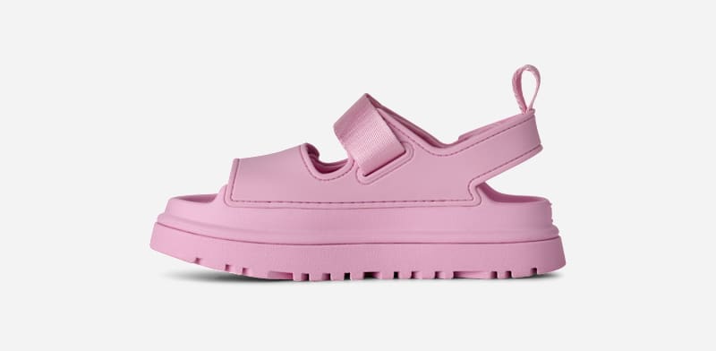 ® Kids' GoldenGlow/Textile Sandals in Pink Diamond