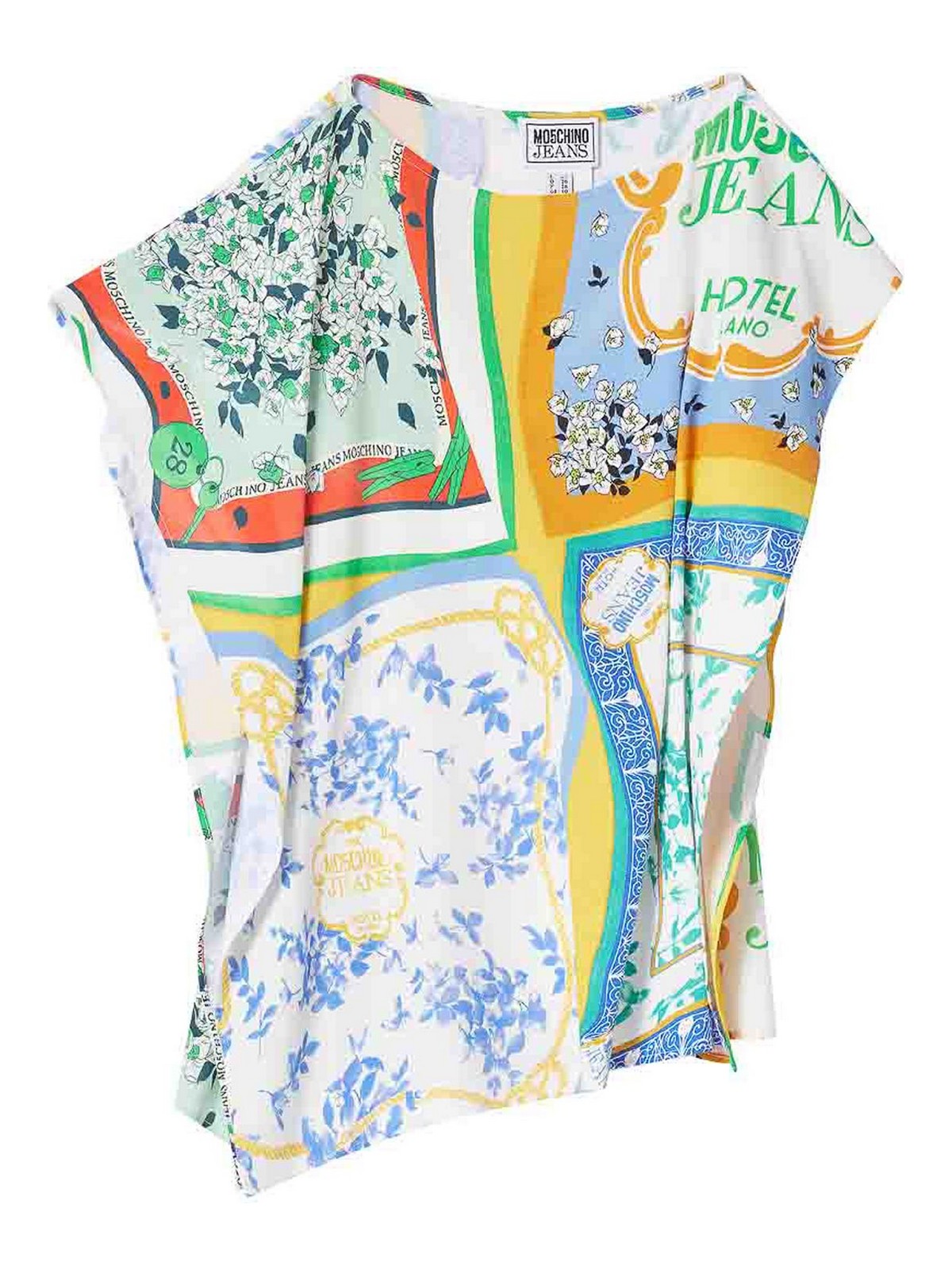 Top Stampa Foulard
