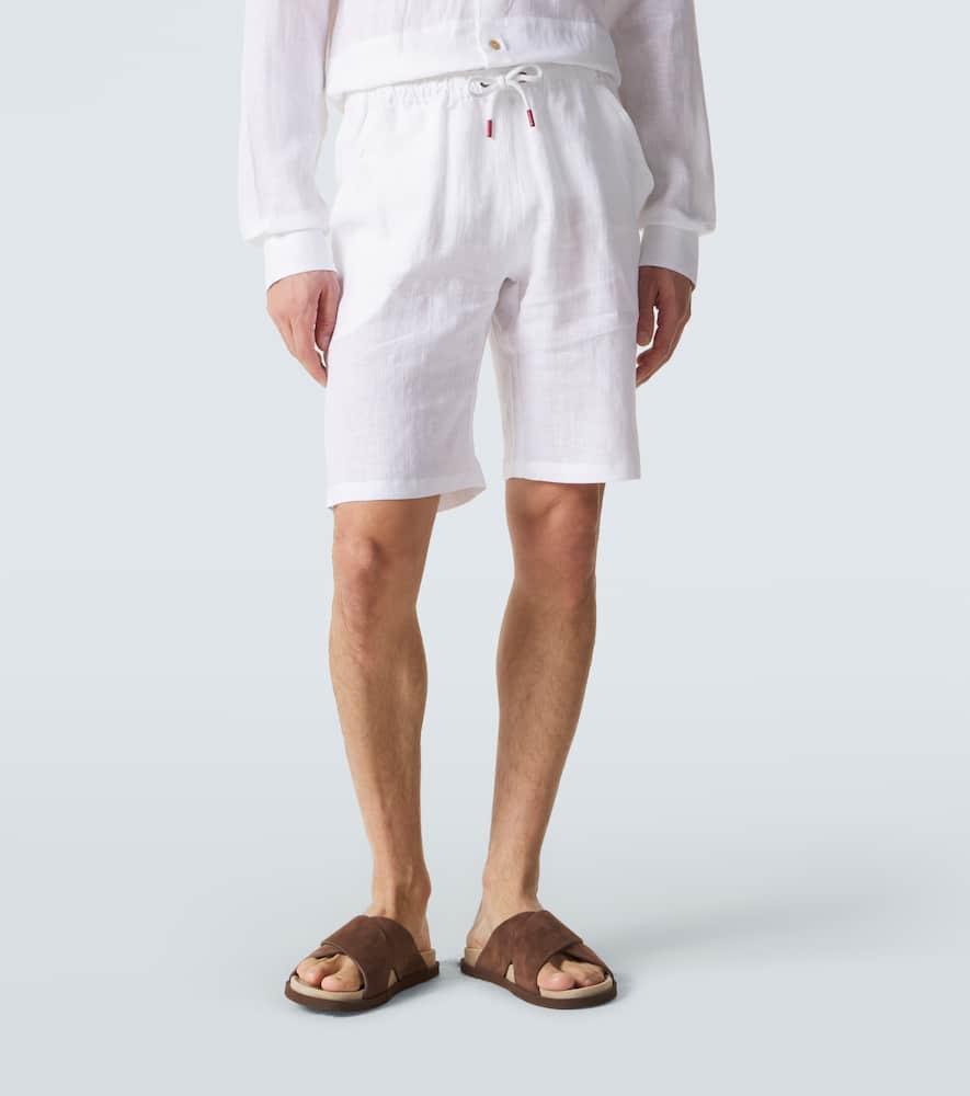 Linen shorts