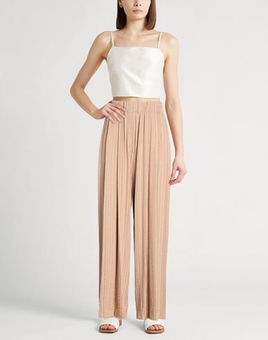 Chocolat Woman Pants Camel Size 4 Viscose, Elastane