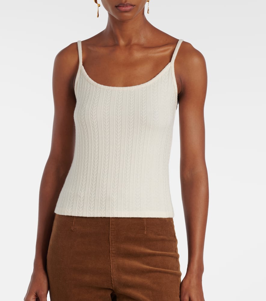 Knitted tank top