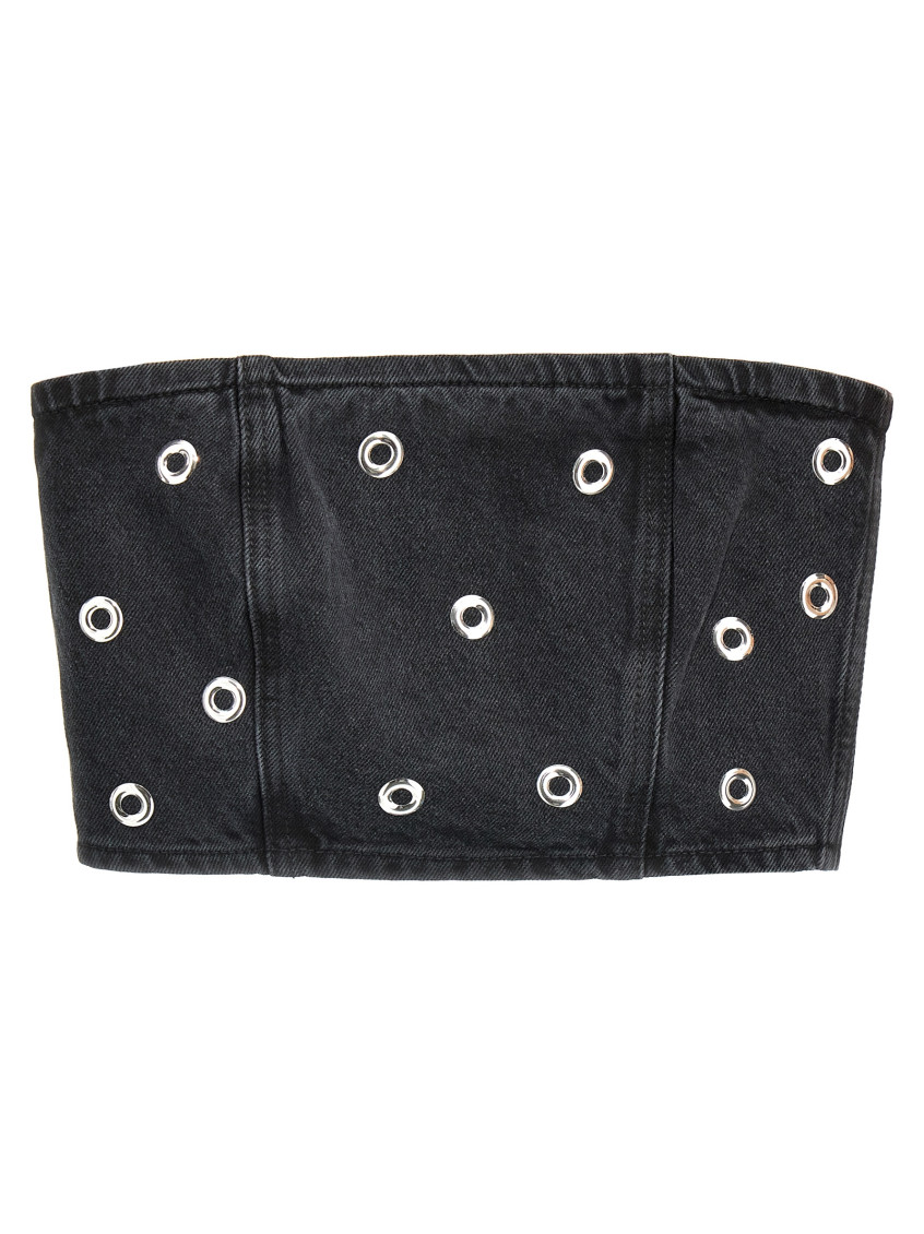 Rotate Birger Christensen - Studded Denim Tops