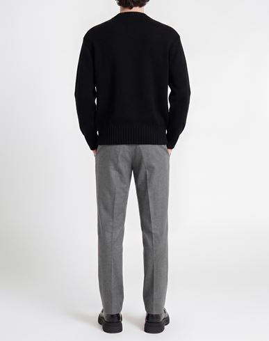 Man Sweater Black Size XL Merino Wool, Acrylic