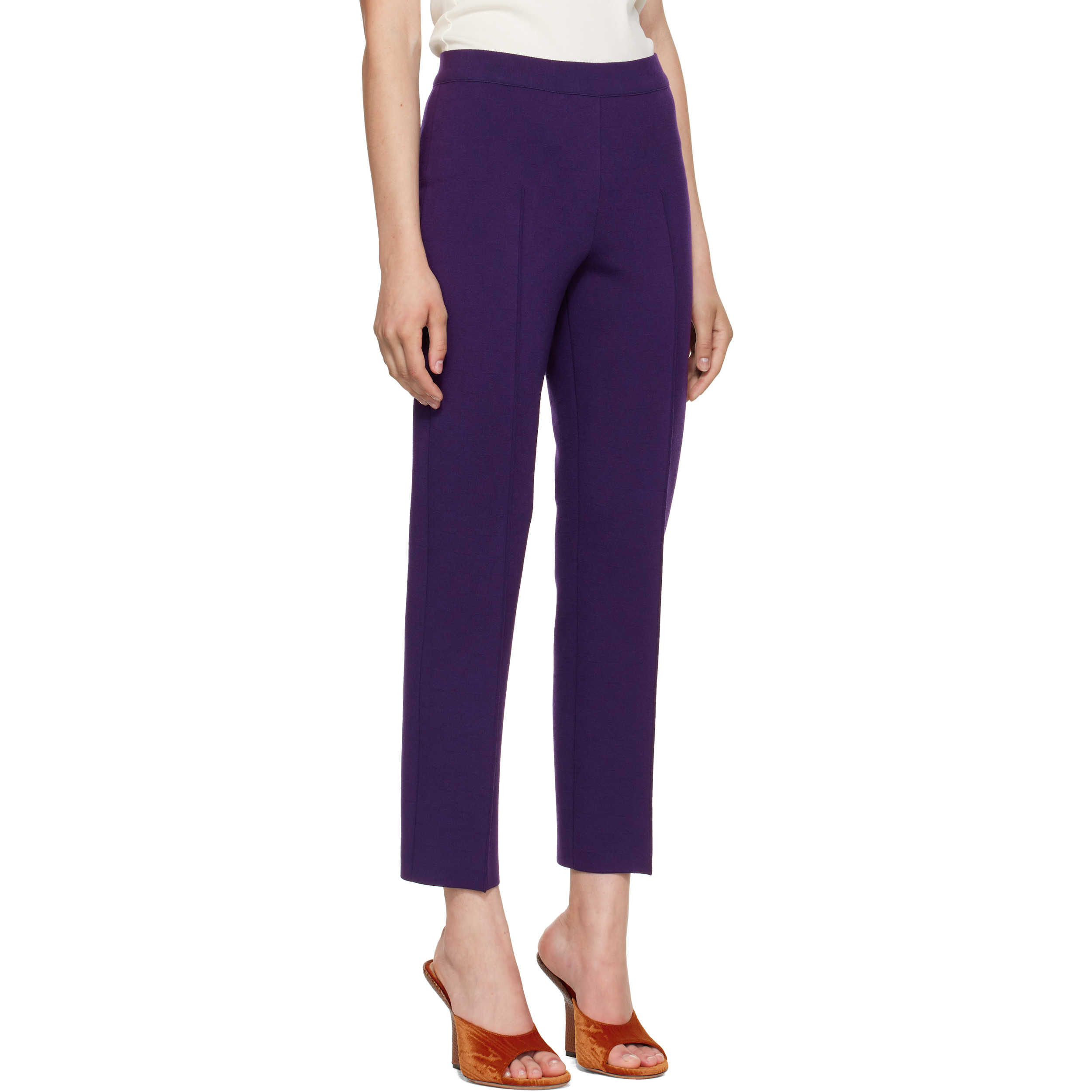 Purple Louis Trousers