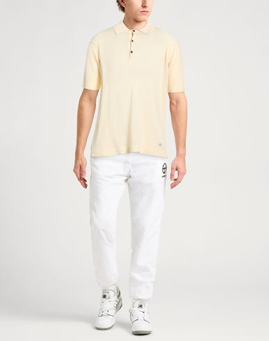 C. p. Company Man Sweater Ivory Size 38 Cotton