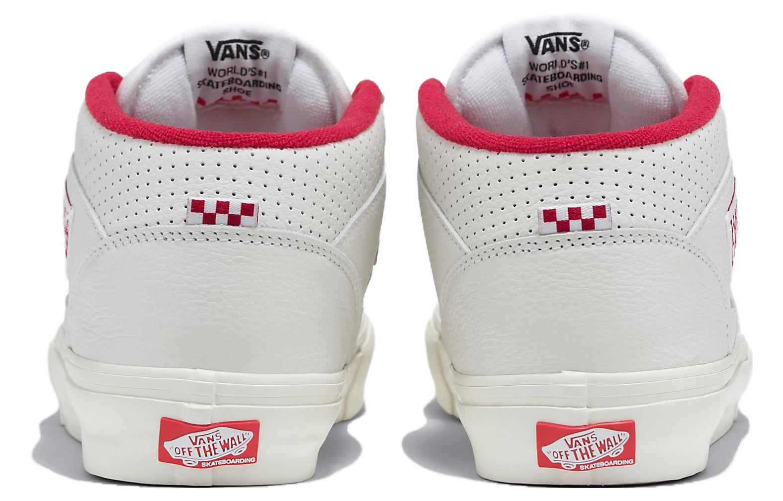 Skate Half Cab Shoes 'White Red'