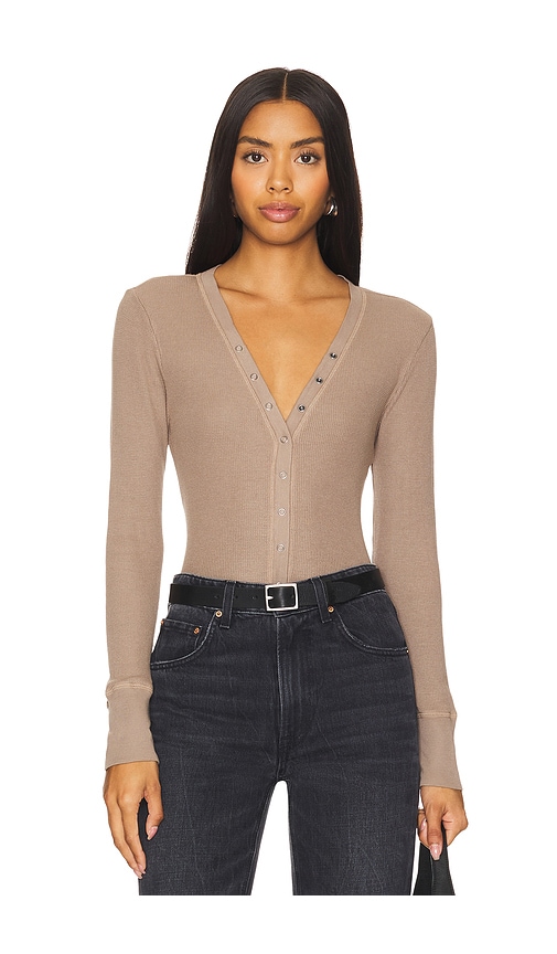 Bobi MANCHE LONG en Brown.  S. Also en
