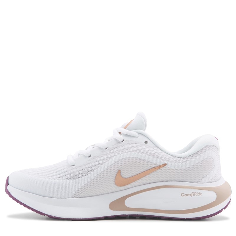Women's Journey Running Shoes (White/Rose Gold)