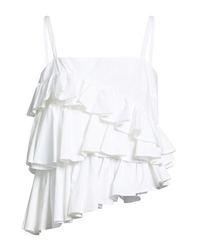 Woman Top White Size 2 Cotton