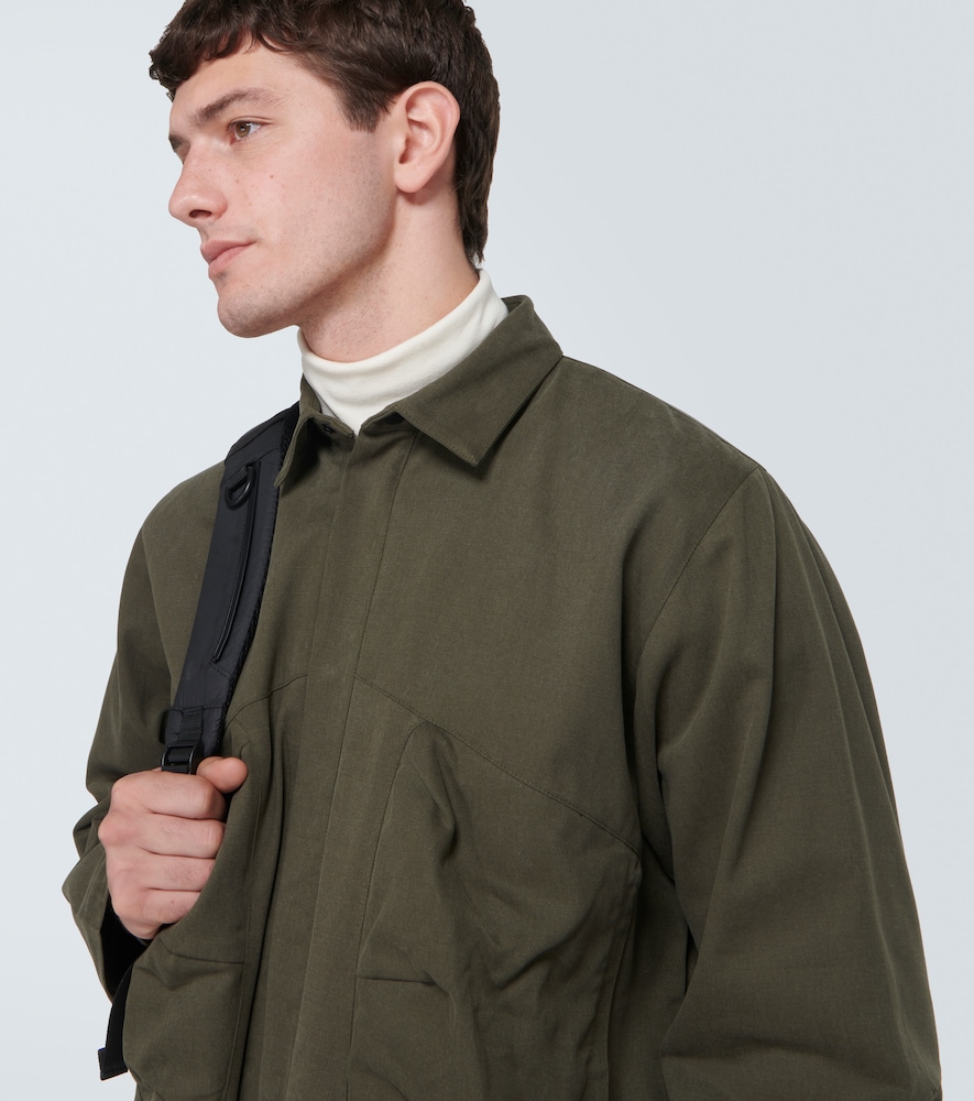 Rescue Pocket cotton overshirt