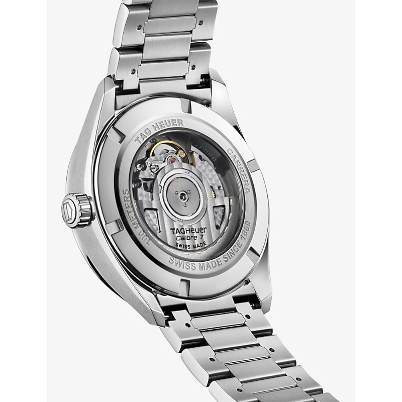 Mens Blue WBN201A.BA0640 Carrera Stainless-steel Automatic Watch