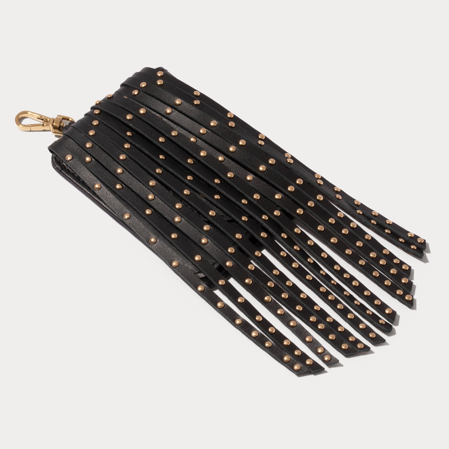 Add-On Fringe Magnet Wallet in Black/Gold | _ / iPhone Pro |