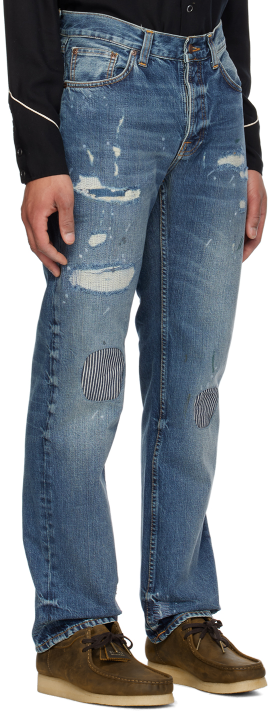 Nudie Jeans Blue Rad Rufus Jeans