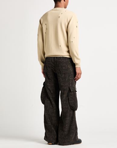 Man Sweater Beige Size L Cotton