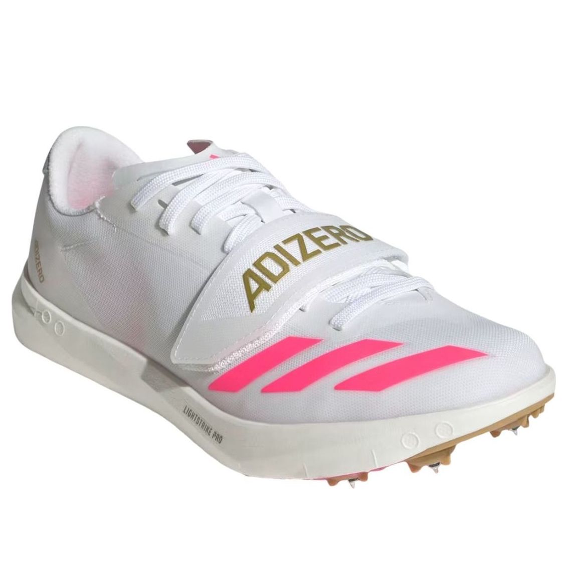 Adizero TJ/PV 'White Pink Gold Metallic'