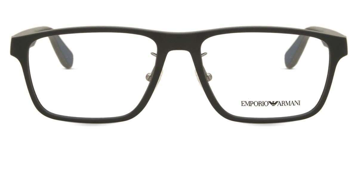 Emporio Armani EA3233F Asian Fit Men's Glasses, Grey