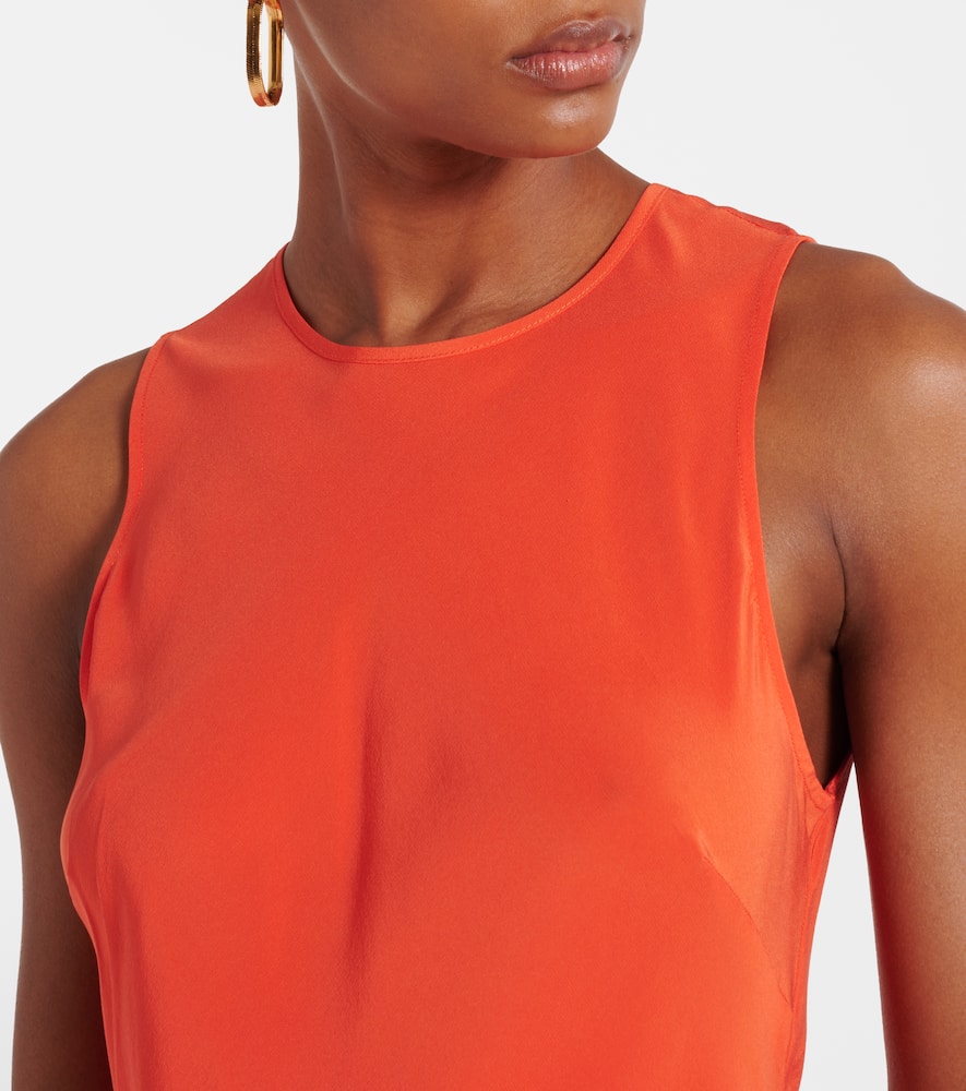 Valencia silk maxi dress
