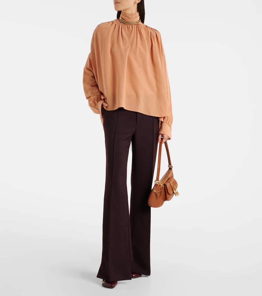 Chloé Wool wide-leg pants