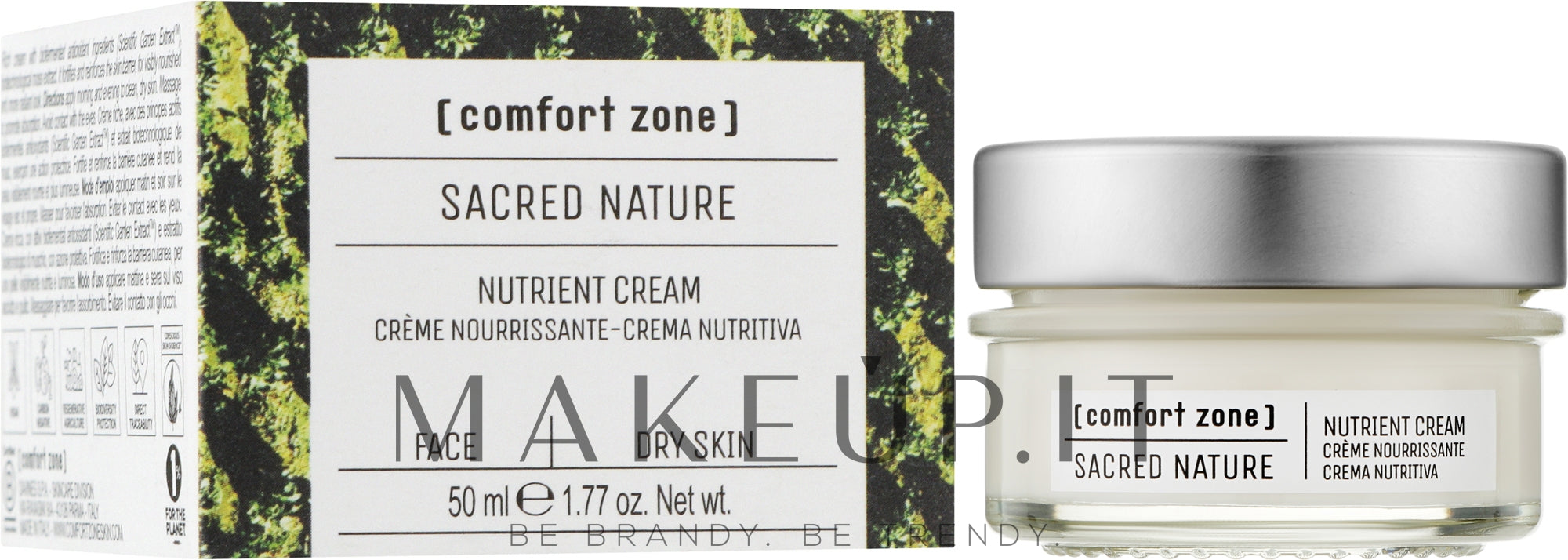 Crema viso nutriente Comfort Zone Sacred Nature Nutrient Crea
