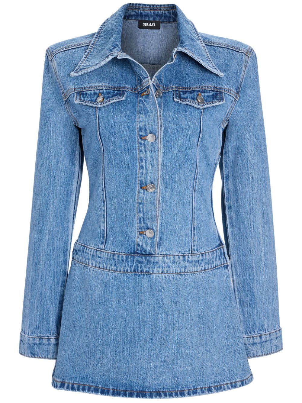 Arizona denim mini dress - Blue