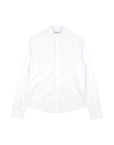 Bikkembergs Kid Boy Shirt White Size 16+ Cotton, Elastane