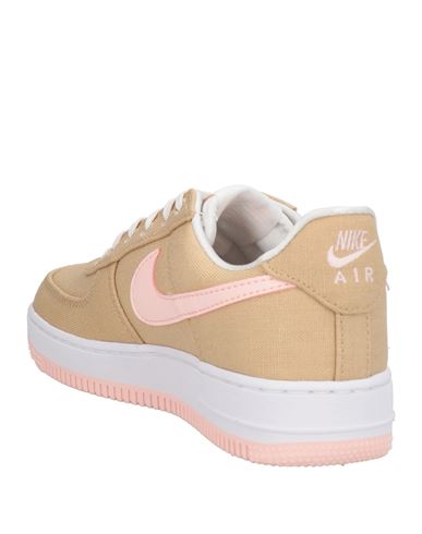 Man Sneakers Beige Size 10.5 Textile fibers