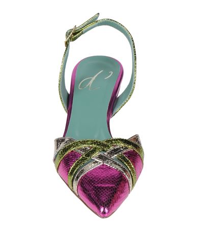 Woman Pumps Fuchsia Size 8 Leather