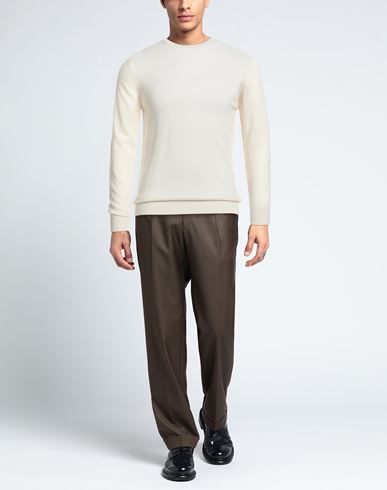 Man Sweater Cream Size M Wool, Viscose, Nylon, Cashmere