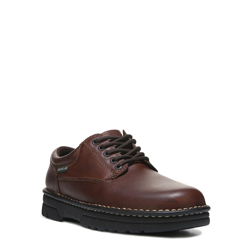 Men's Plainview Oxford Shoes (Brown Leather)
