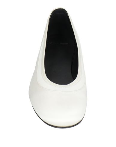 Woman Ballet flats Ivory Size 6 Viscose, Silk