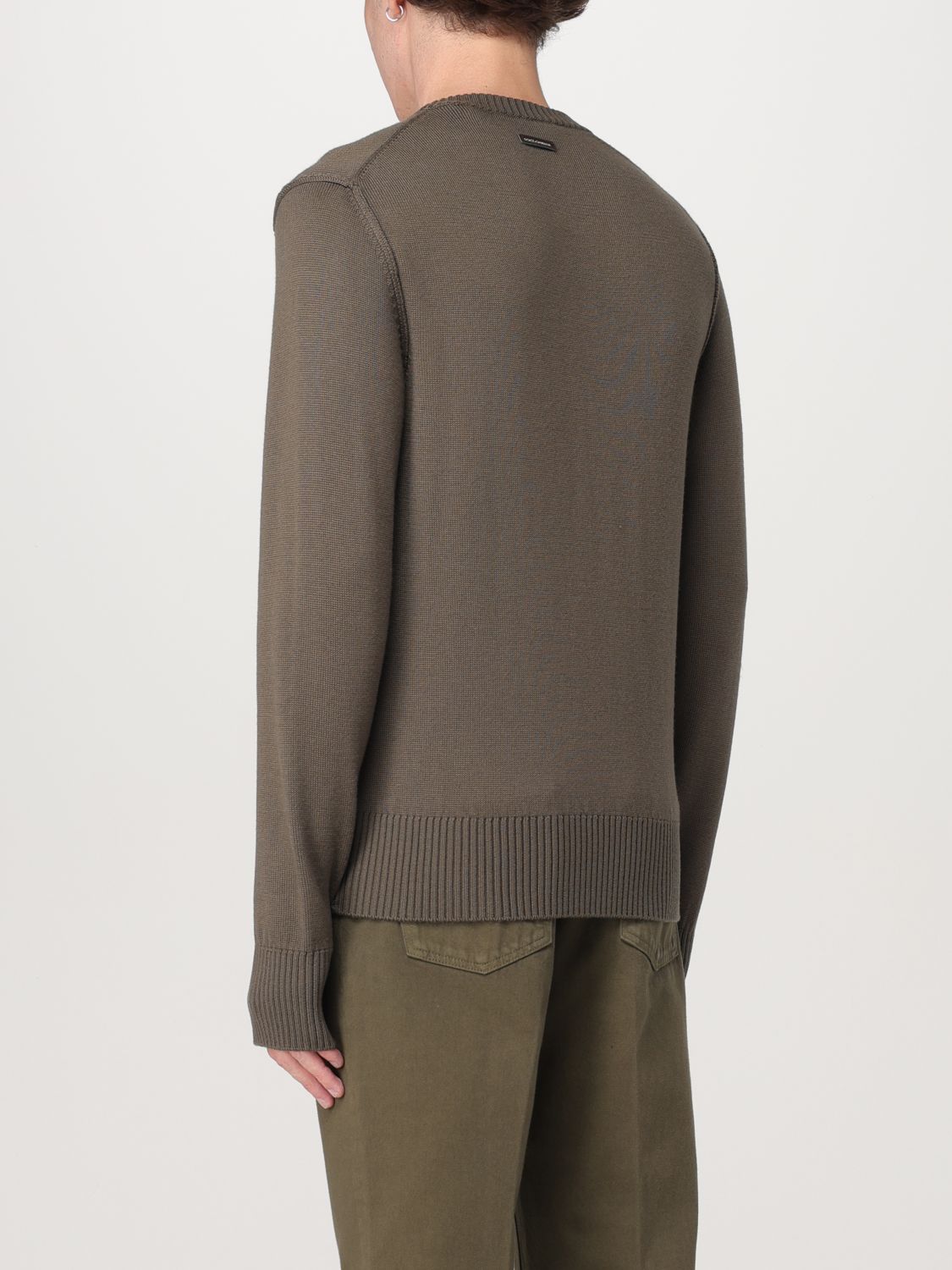 Crew-neck sweater - Green