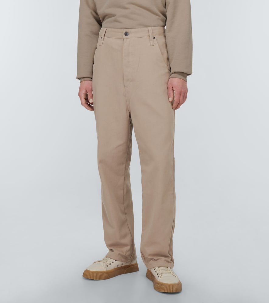 Alex Fit straight cotton gabardine pants