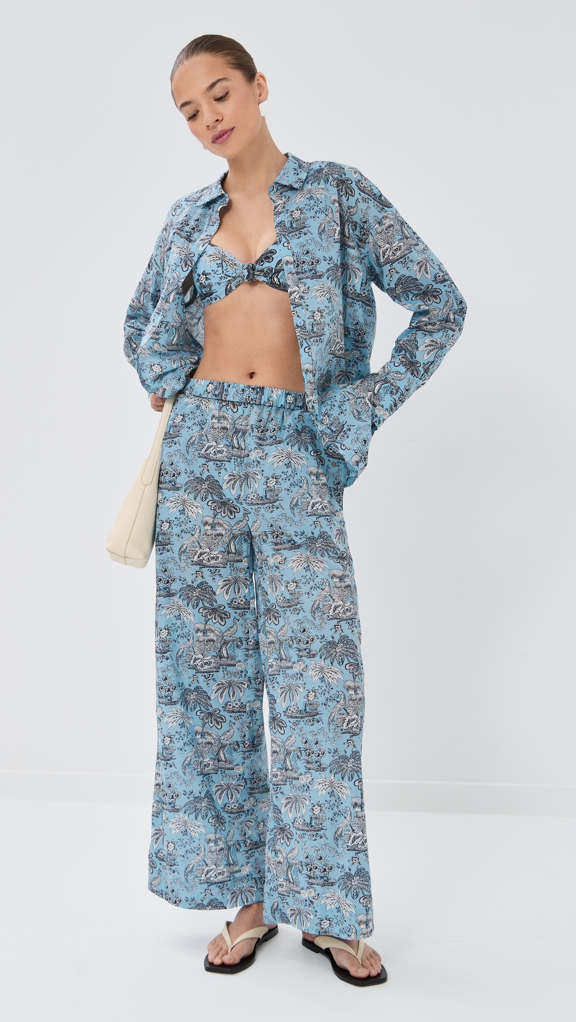 Marza Pants SKY TOILE