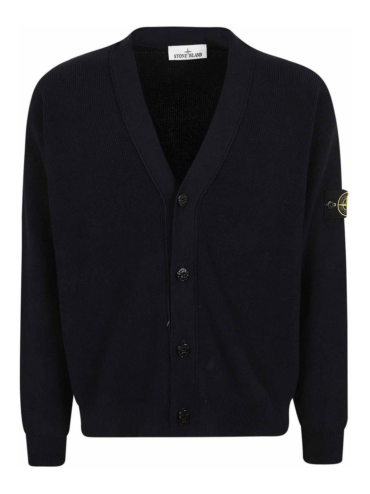 Stone Island - 5100009 cardigan long sleeves ribbed cuff