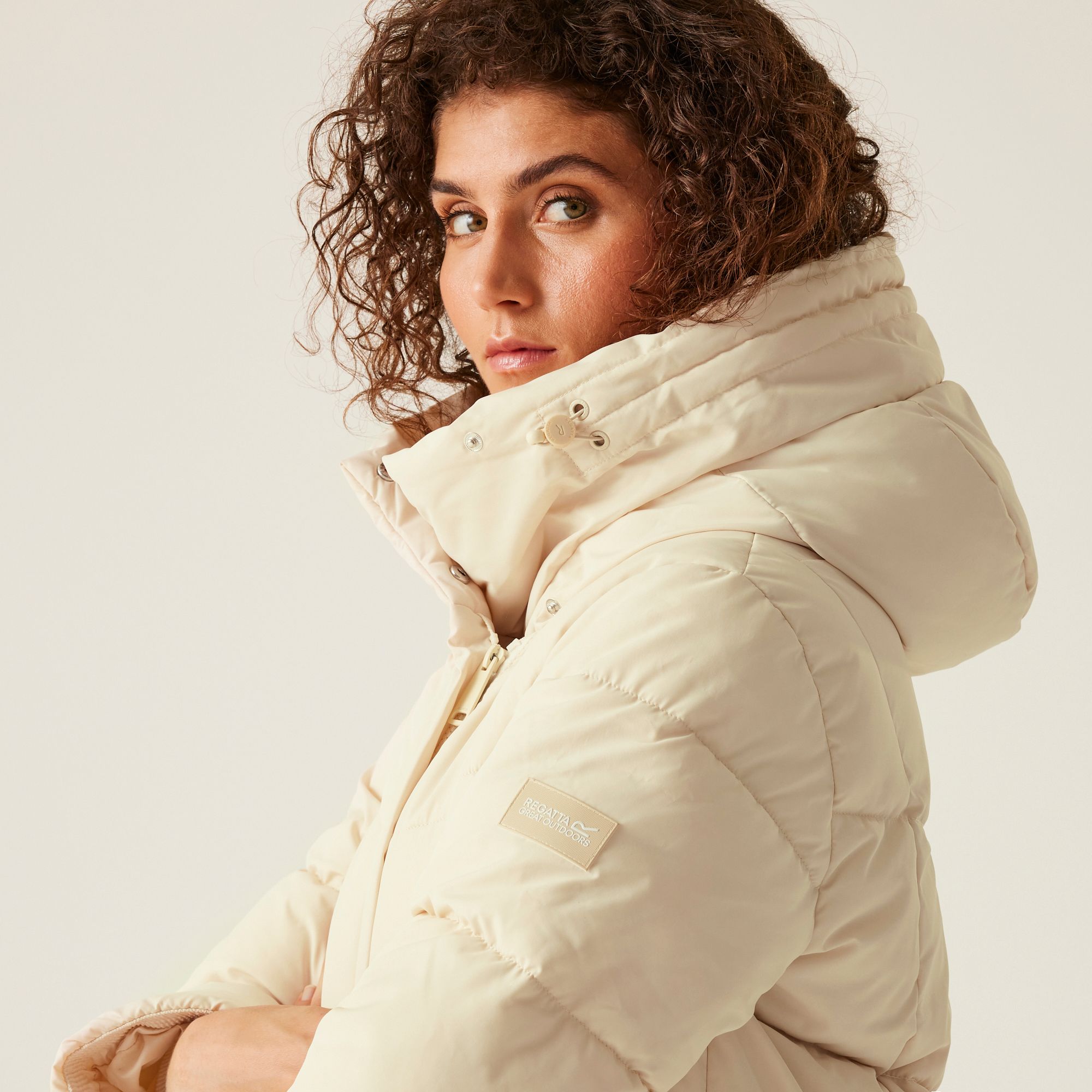 Regatta Women's 'Nurie' Quilted Jacket in Ecru