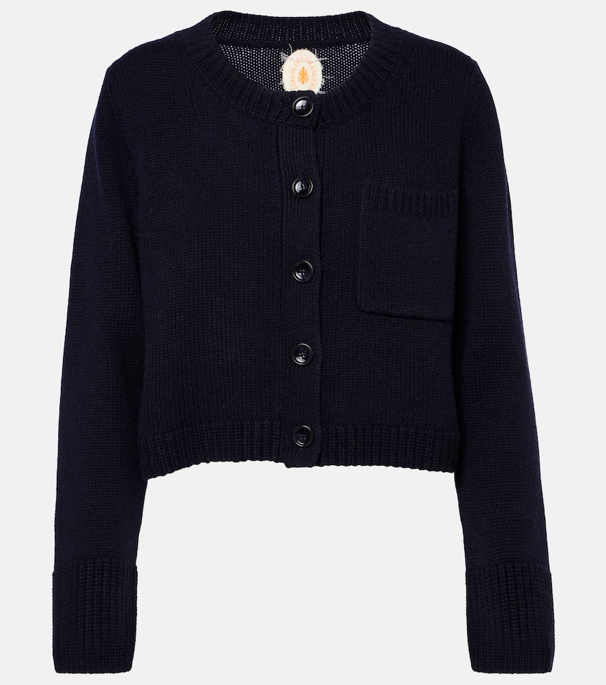 Wool and cashmere cardigan
