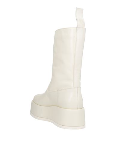 Woman Ankle boots Ivory Size 7 Soft Leather