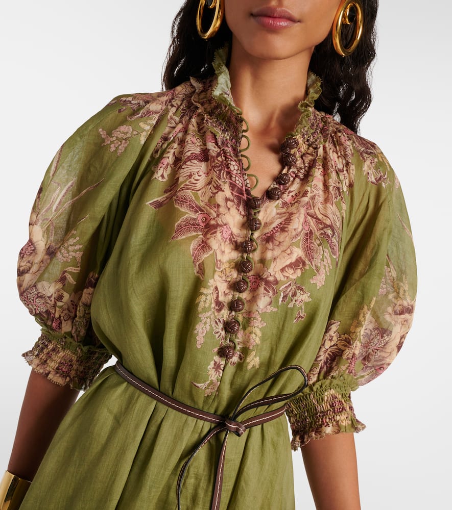 Ottie Swing floral maxi dress