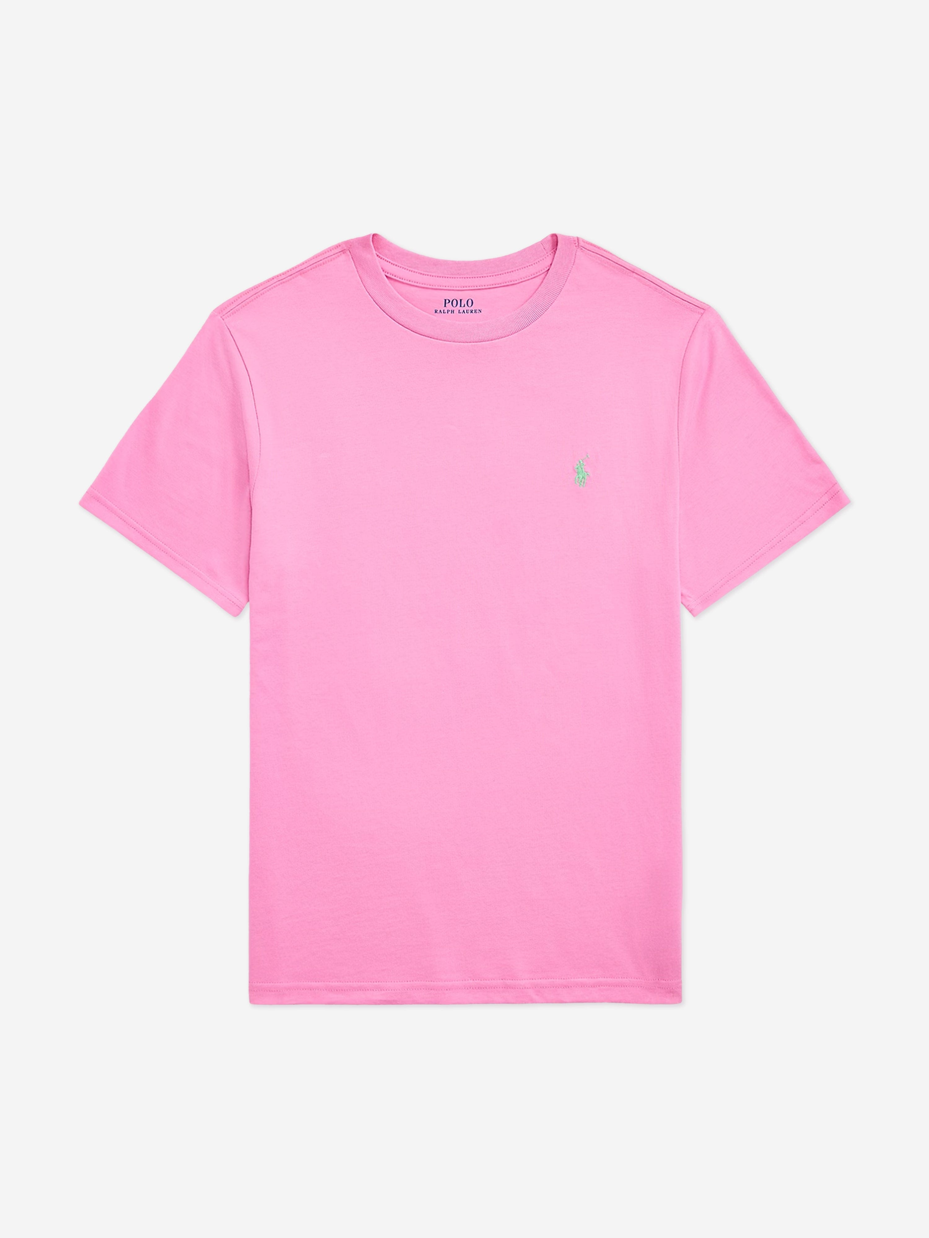 Boys Logo T-Shirt in Pink
